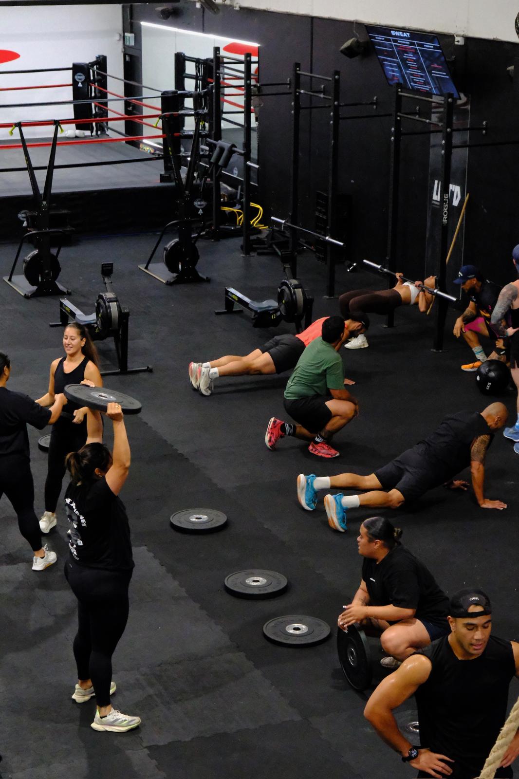 Group class at LIFT'D